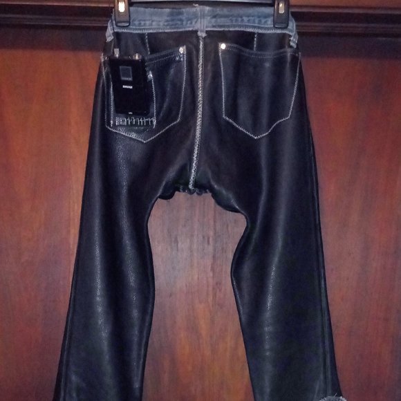 パンツ AGATHA BLOIS Agatha Blois/NYC Custom Leather Stage Pants
